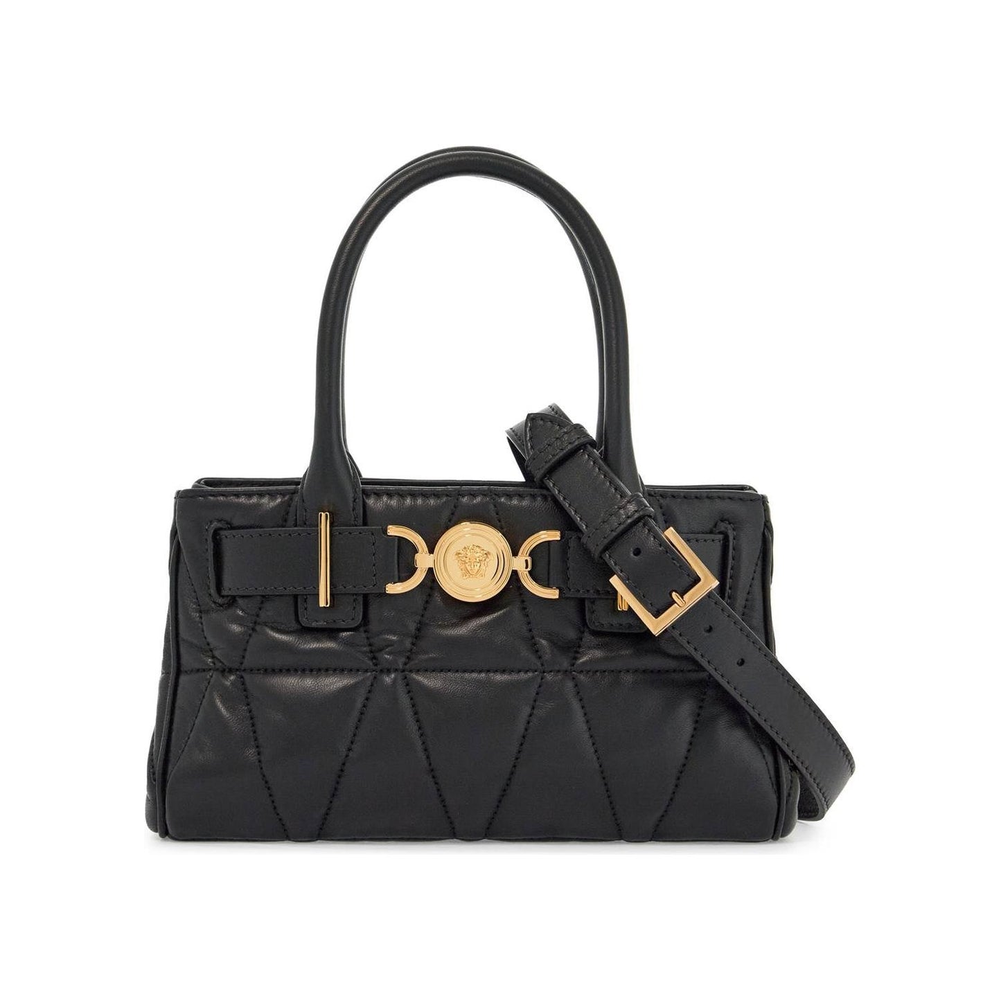 Versace quilted medusa handbag Handbag Versace Dark Slate Gray