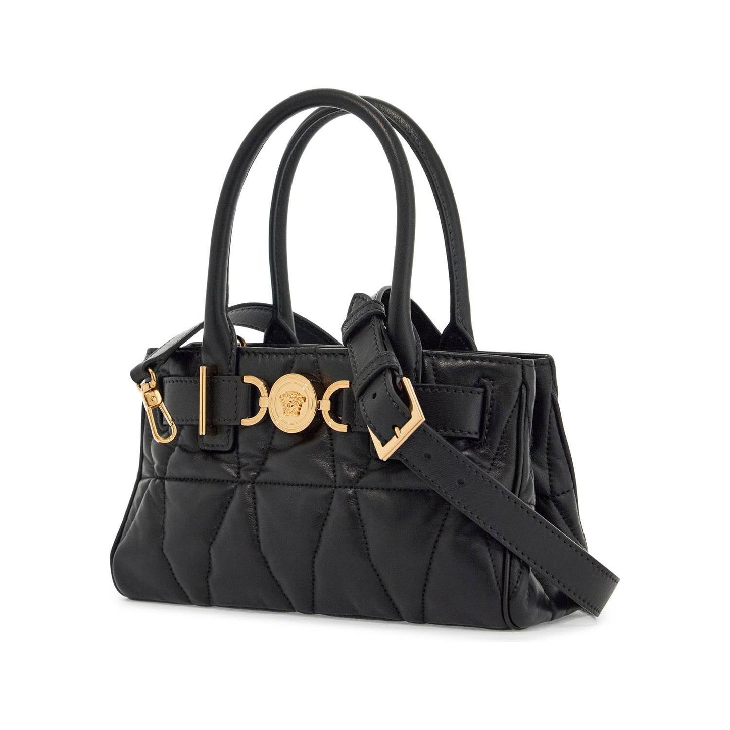 Versace quilted medusa handbag Handbag Versace Dark Slate Gray