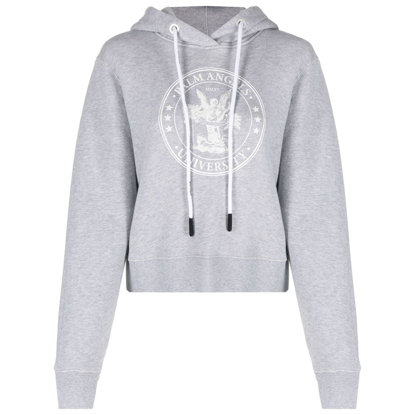 Palm Angels Sweaters Grey Topwear Palm Angels Light Gray