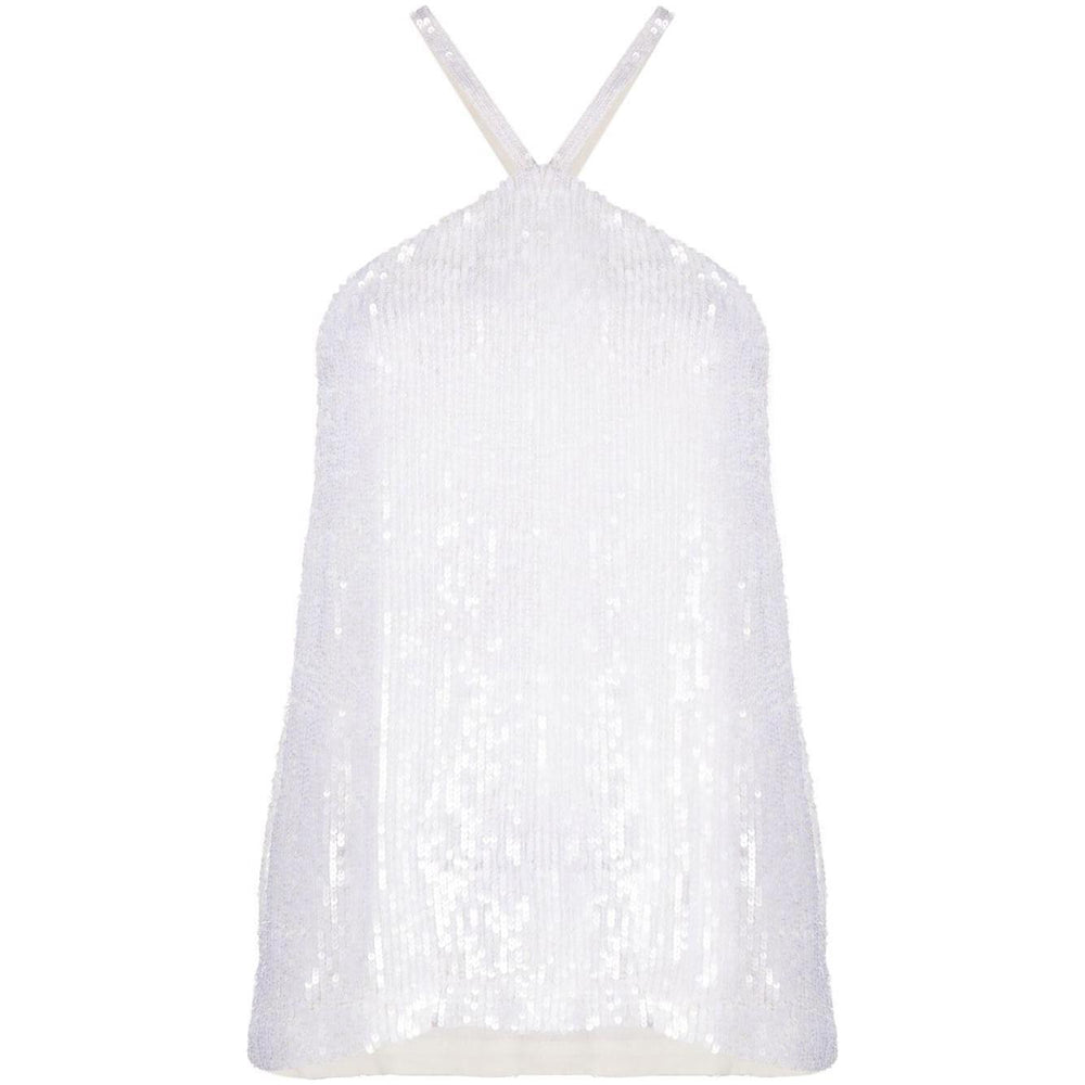 Parosh Top White D311509GEM23002
