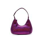 By Far Pre By Far glitter-detail shoulder bag 23CRBASFCHDDLSMAFCH