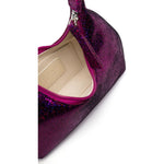 By Far Pre By Far glitter-detail shoulder bag 23CRBASFCHDDLSMAFCH