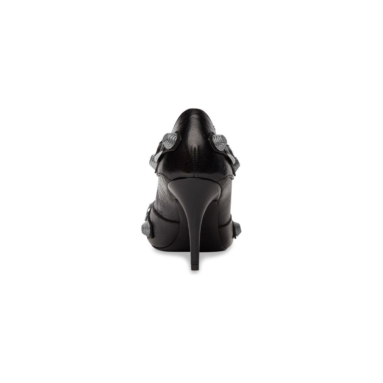 Balenciaga Cagole 90MM cracked heel pumps High Heel Balenciaga Dark Slate Gray