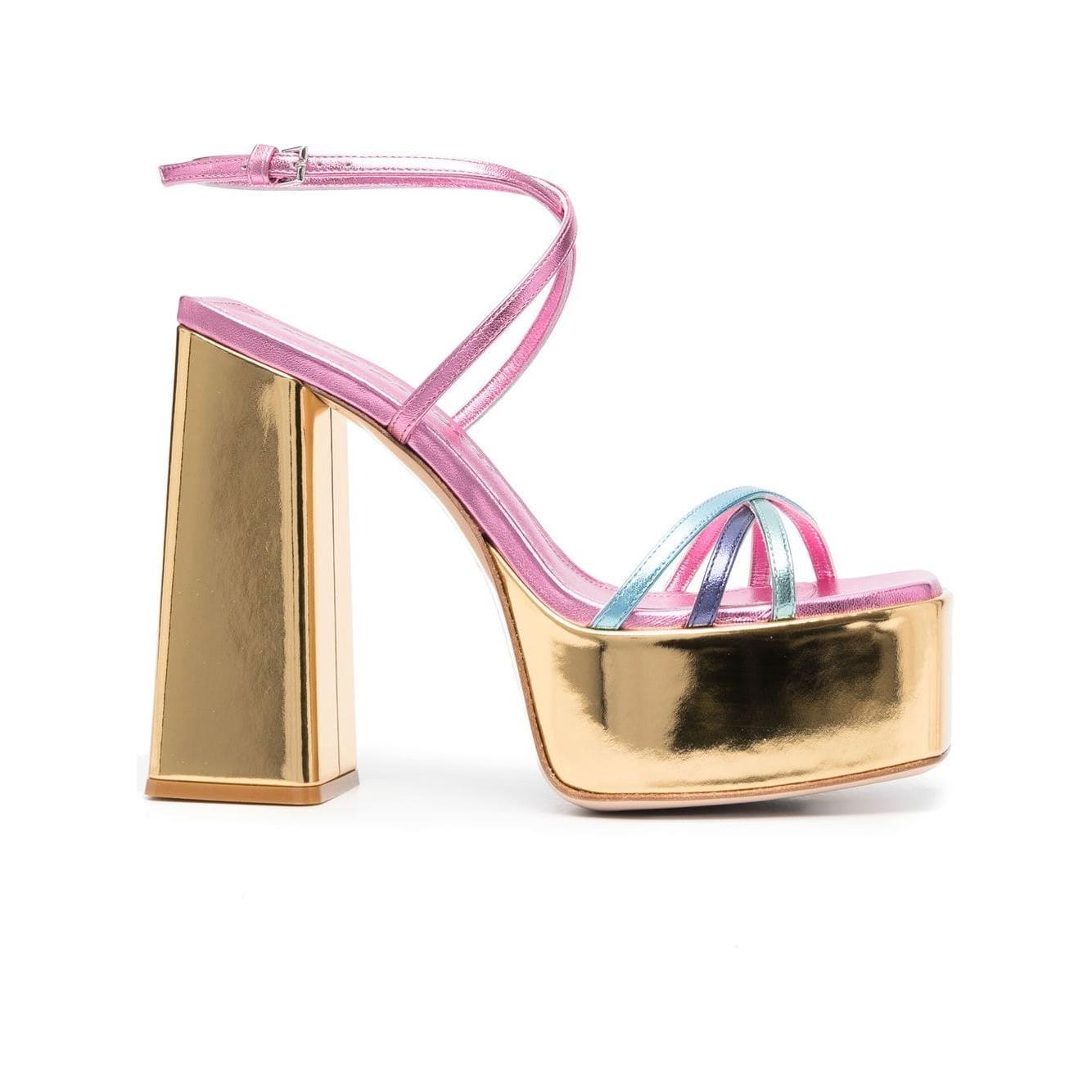 HAUS OF HONEY Sandals Golden