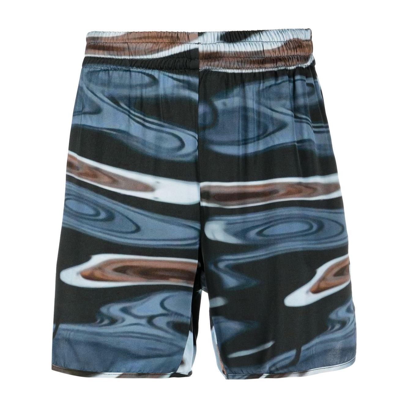 BLUE SKY INN Shorts Clear Blue BS2203ST011PRINTNHT