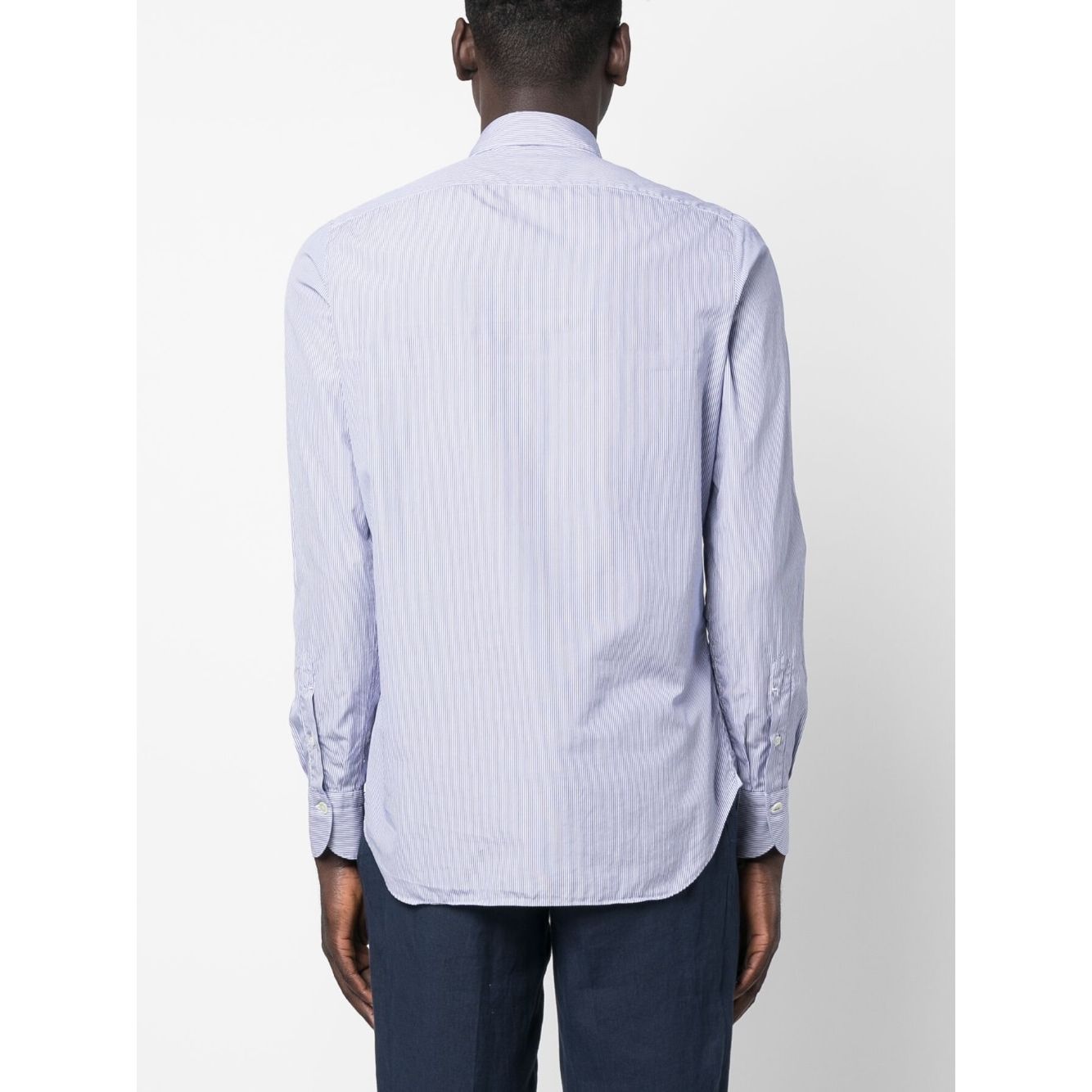 FINAMORE 1925 NAPOLI Shirts Blue Shirts