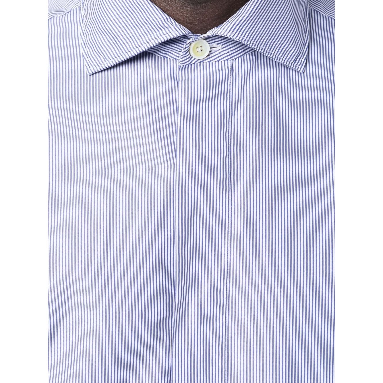 FINAMORE 1925 NAPOLI Shirts Blue Shirts