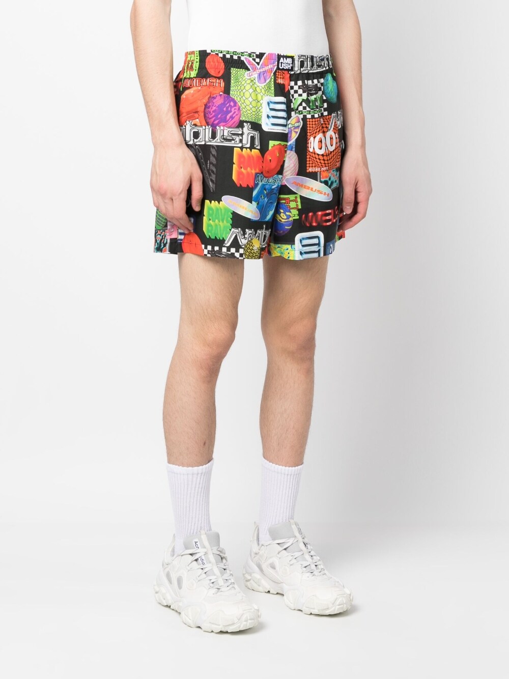 Ambush Shorts MultiColour Short trousers Ambush Antique White