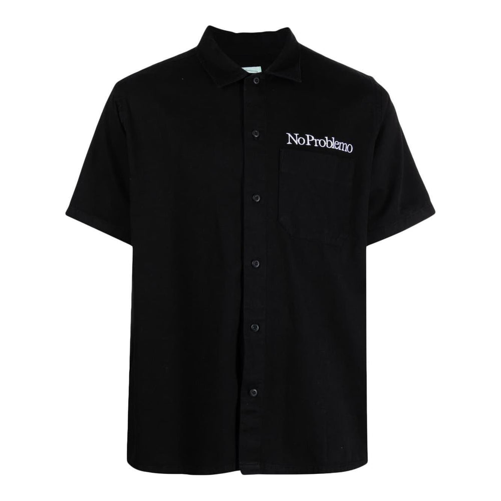 Aries Shirts Black STAR40114BLK