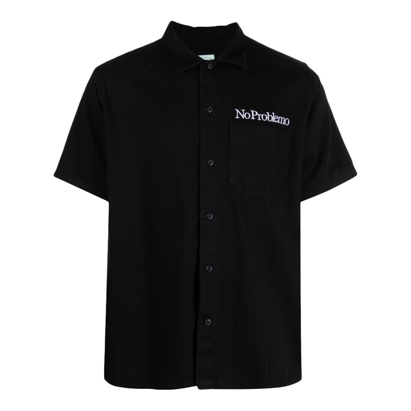 Aries Shirts Black STAR40114BLK
