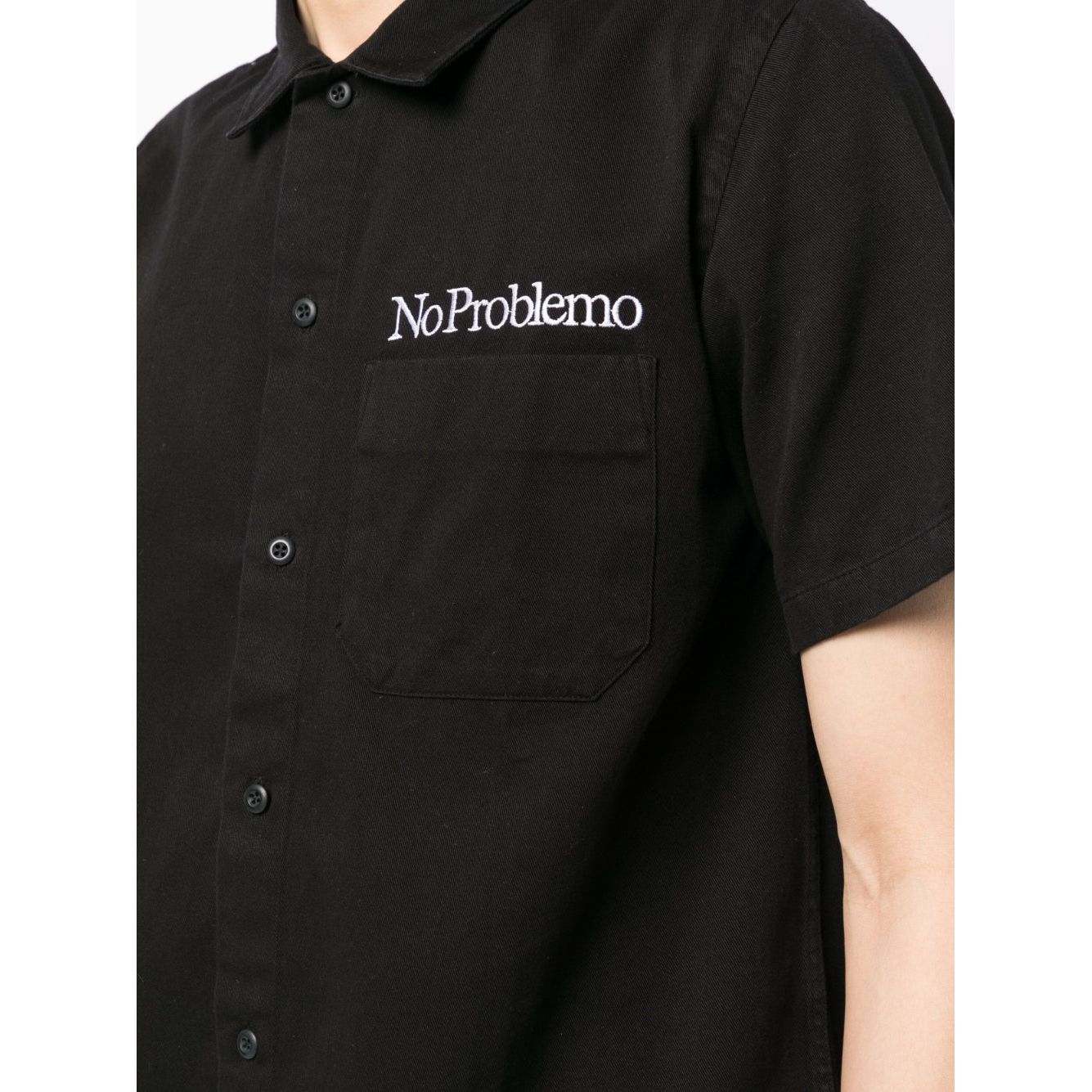 Aries Shirts Black STAR40114BLK