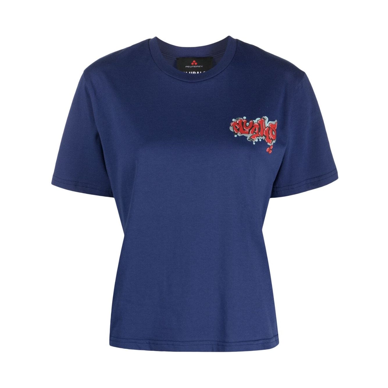 Peuterey T-shirts and Polos Blue Topwear Peuterey Dark Slate Gray
