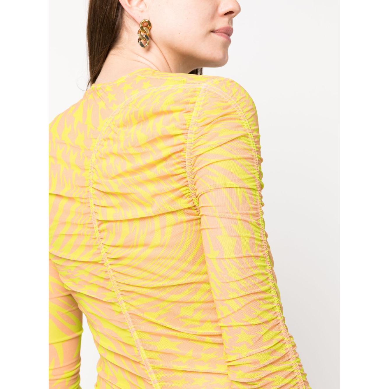 MUGLER Dresses Green Dresses Mugler Light Goldenrod