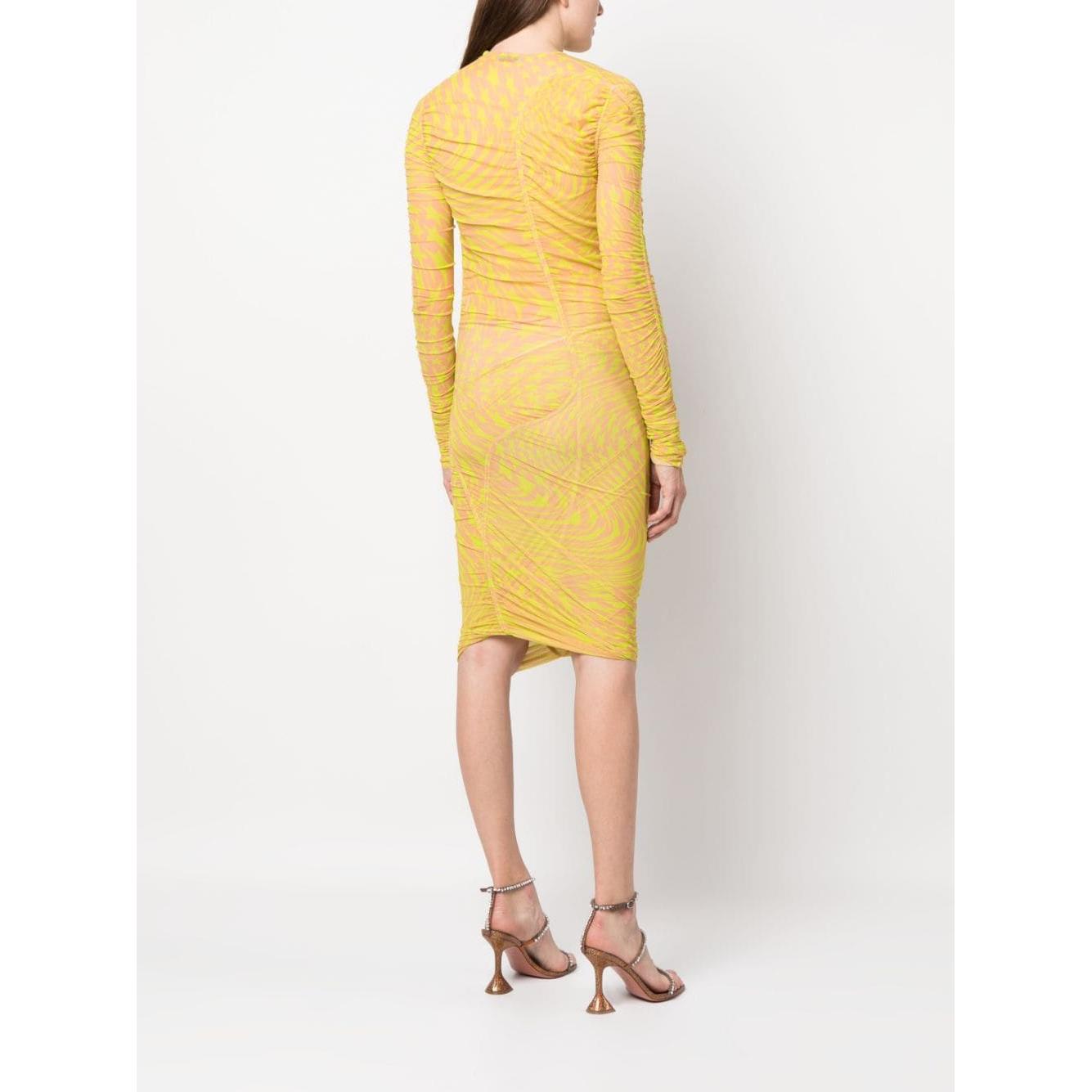 MUGLER Dresses Green Dresses Mugler Beige