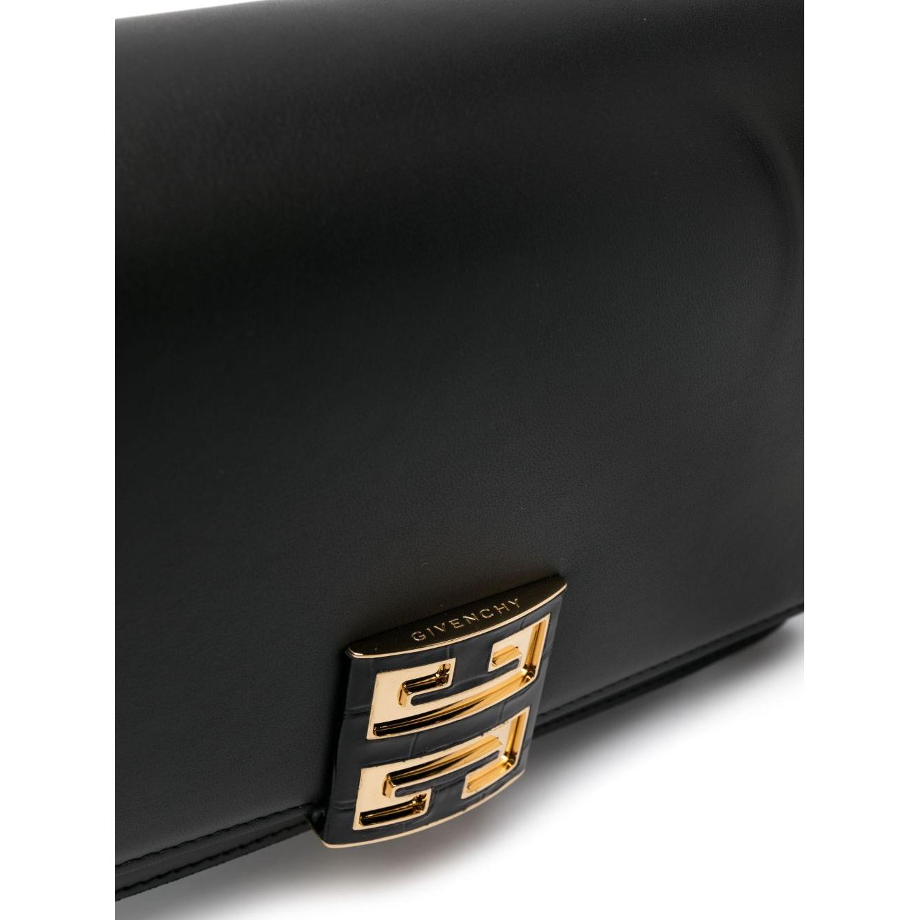 Givenchy Medium 4G Leather Crossbody Bag Women Black Shoulder Givenchy Dark Slate Gray