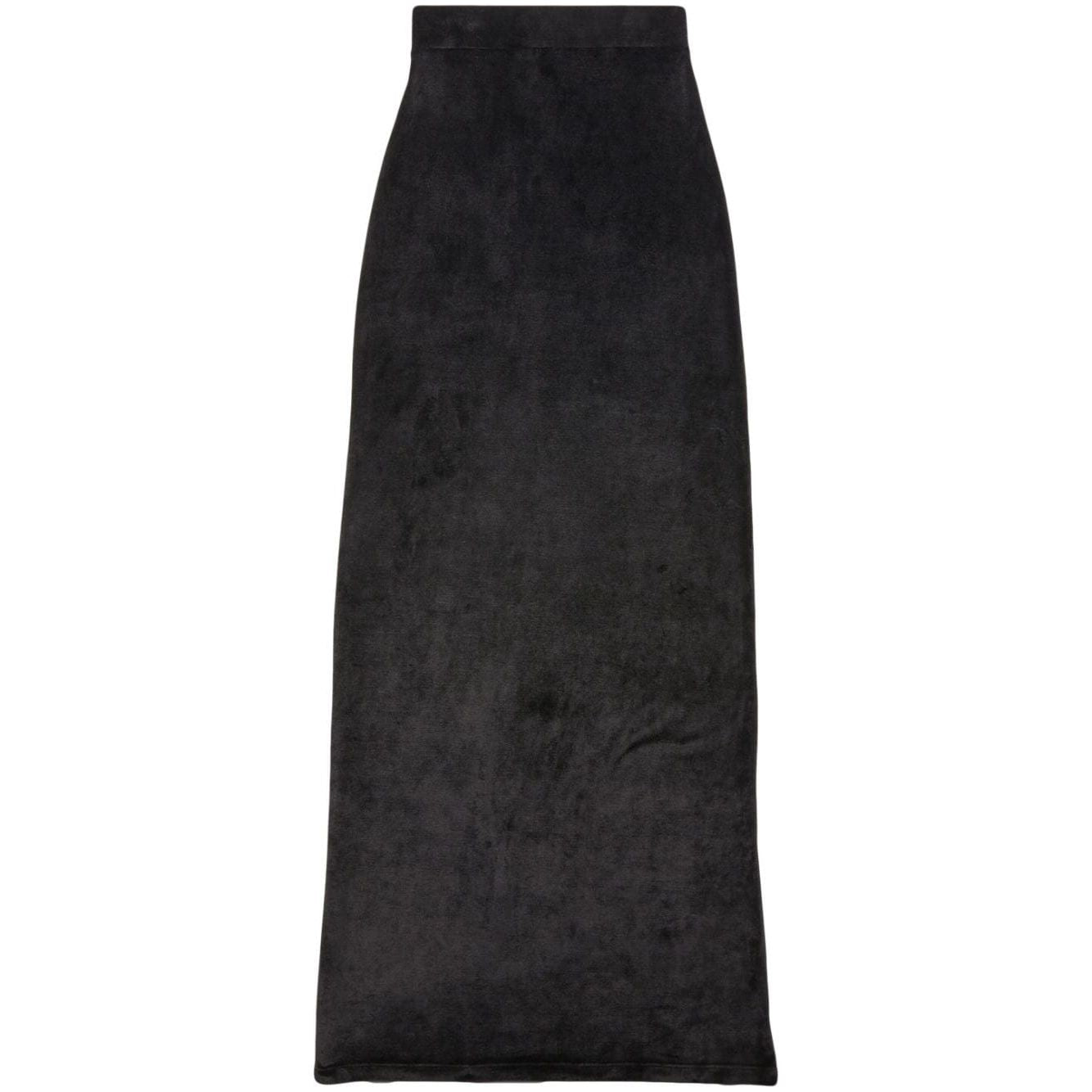 Balenciaga velvet-effect high-waisted skirt Skirts Balenciaga Dark Slate Gray