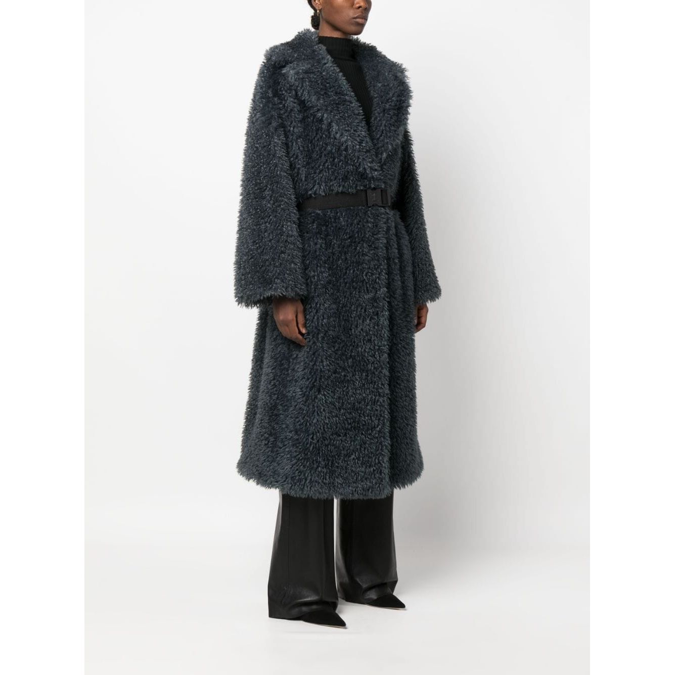 Ermanno Scervino Coats Grey Jackets Ermanno Scervino Dark Slate Gray