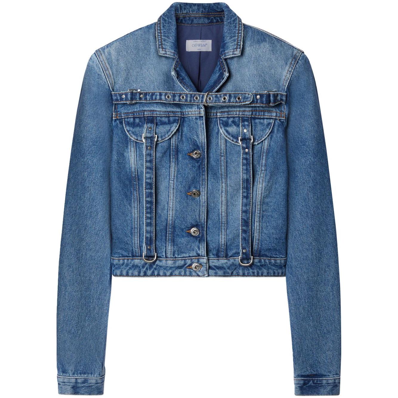 Off White Coats Blue