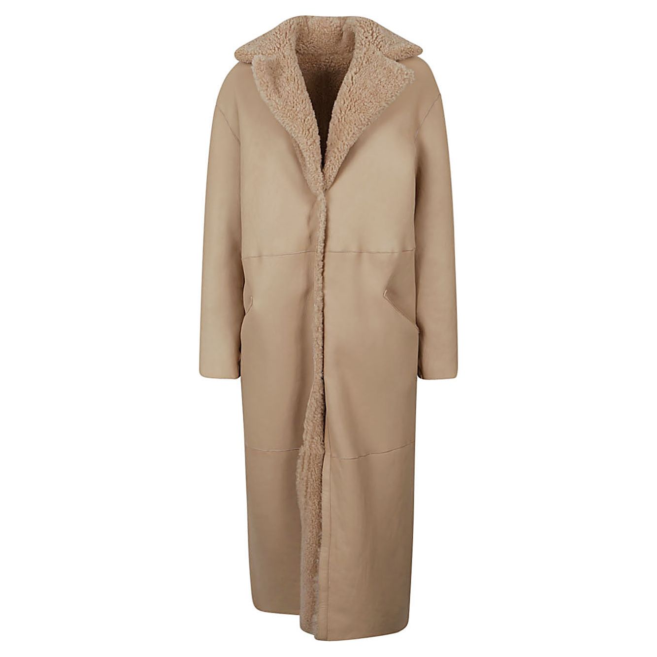 ENES Coats Beige Jackets Enes Rosy Brown