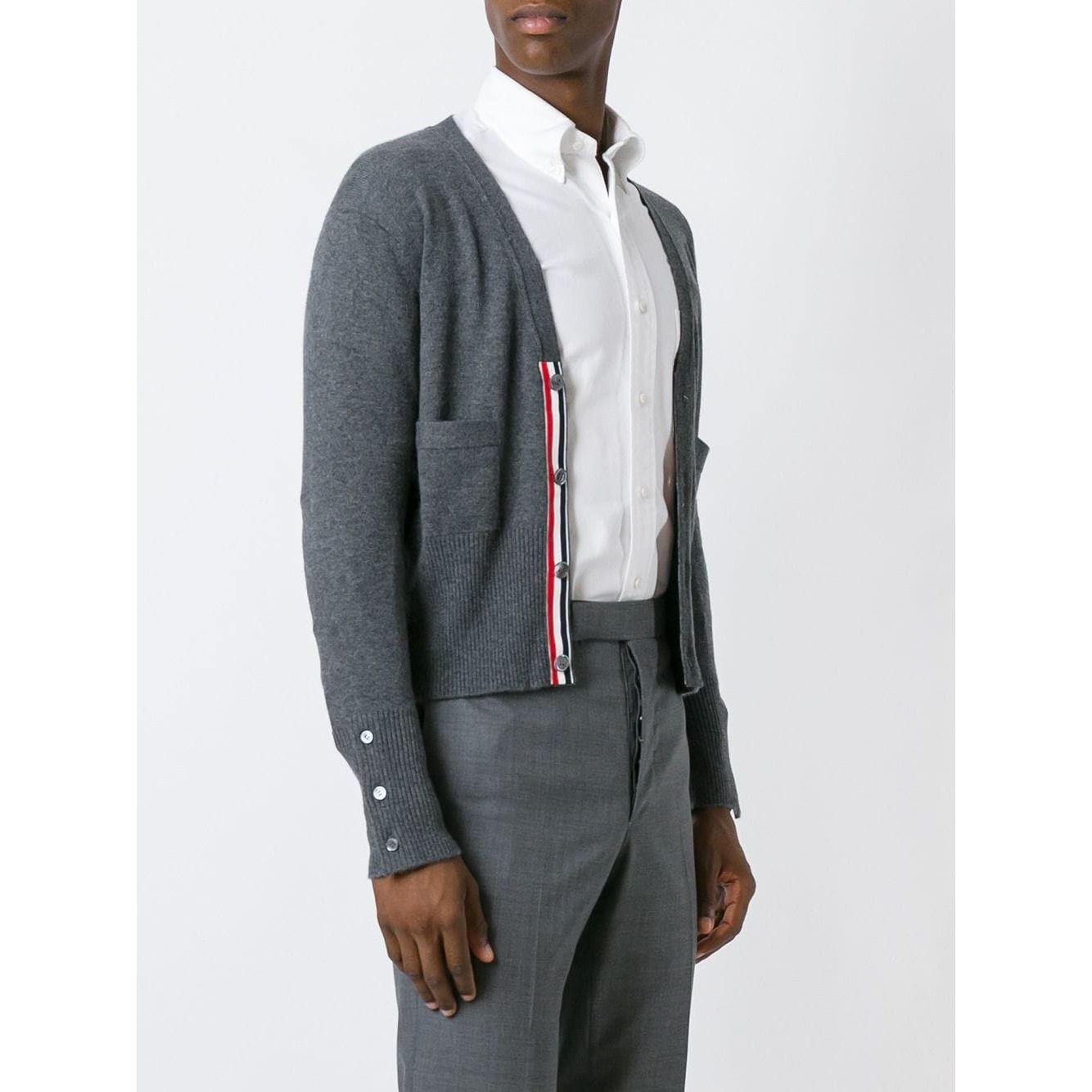 Thom Browne Sweaters Grey Topwear
