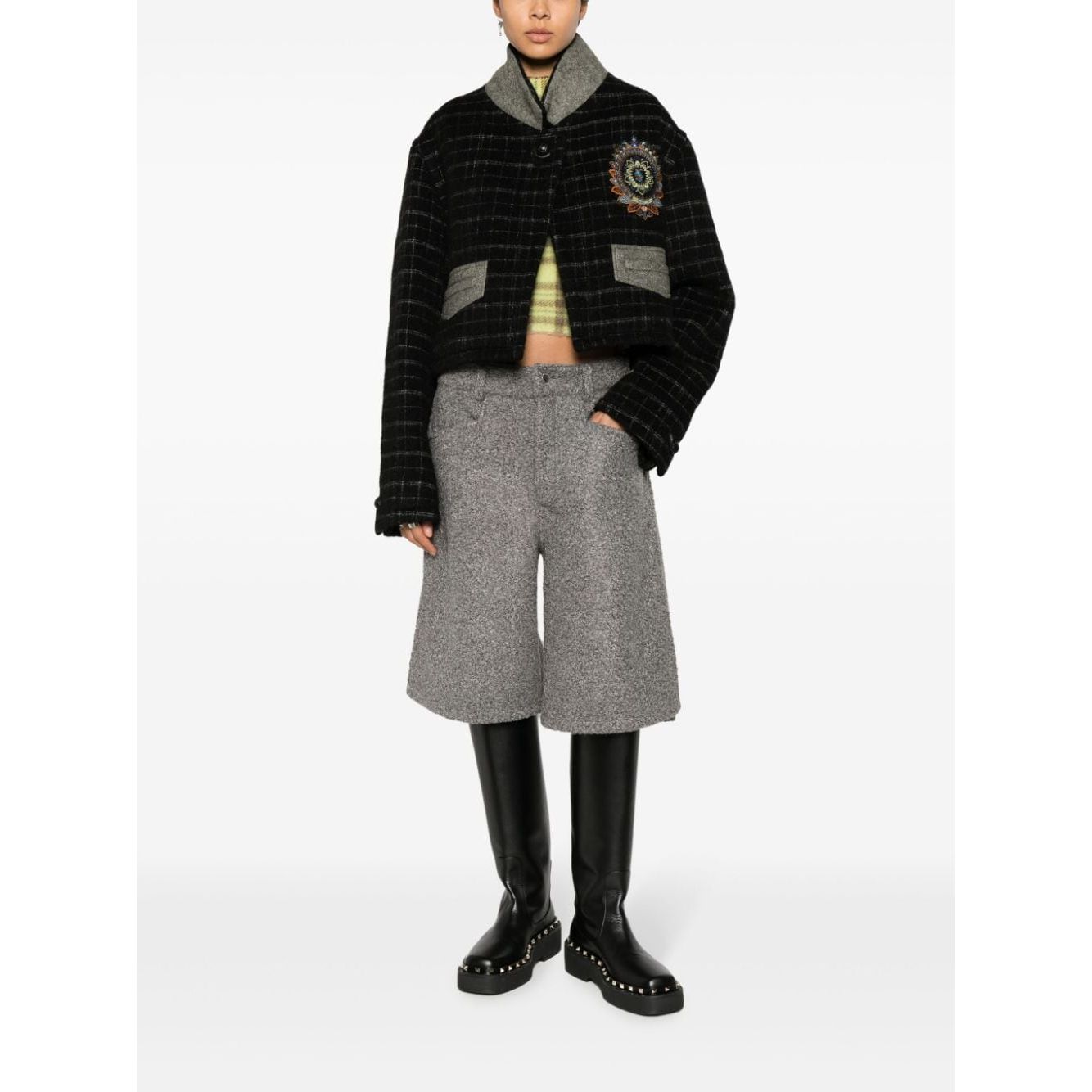 Etro Jackets Black Jackets Etro Dark Slate Gray