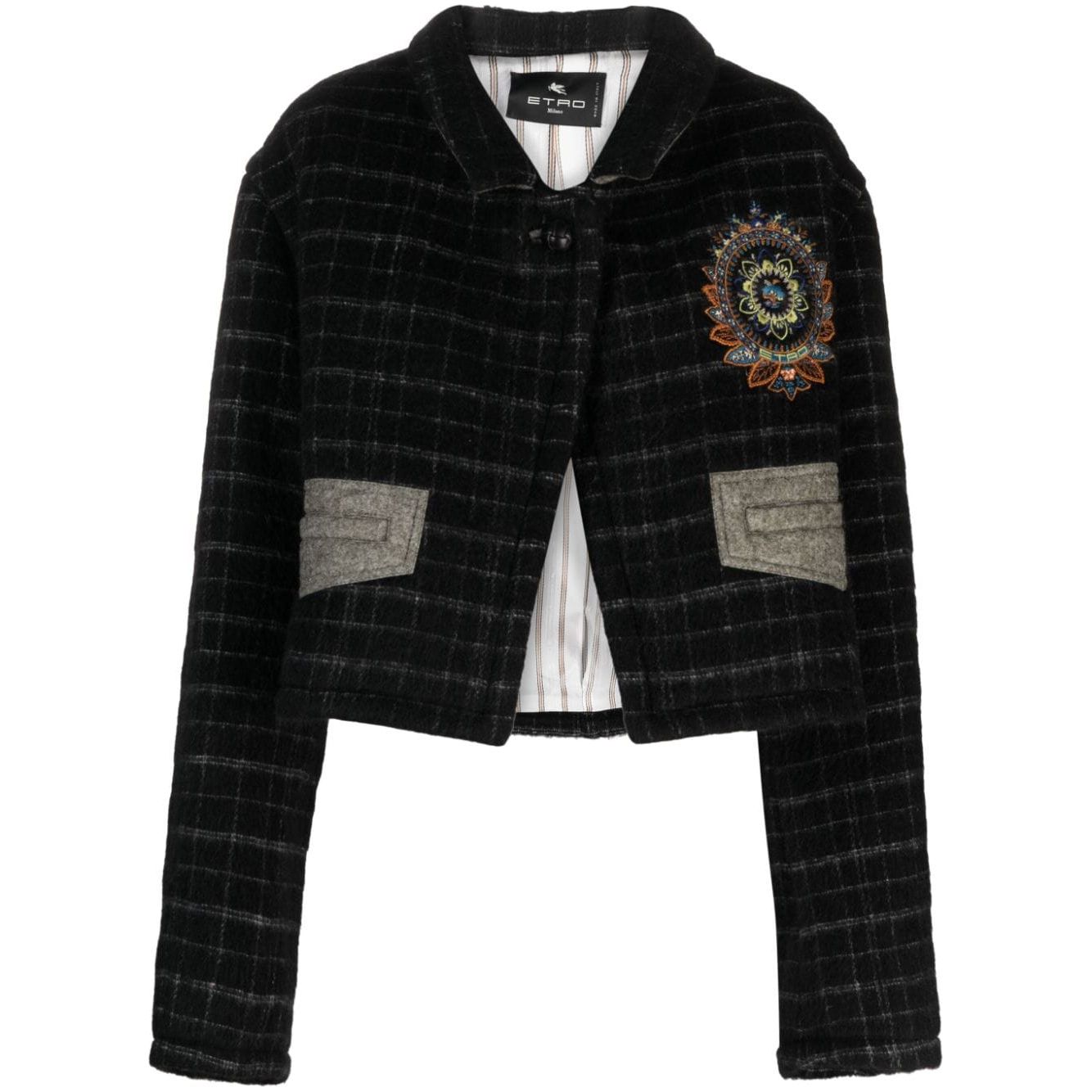 Etro Jackets Black Jackets Etro Black