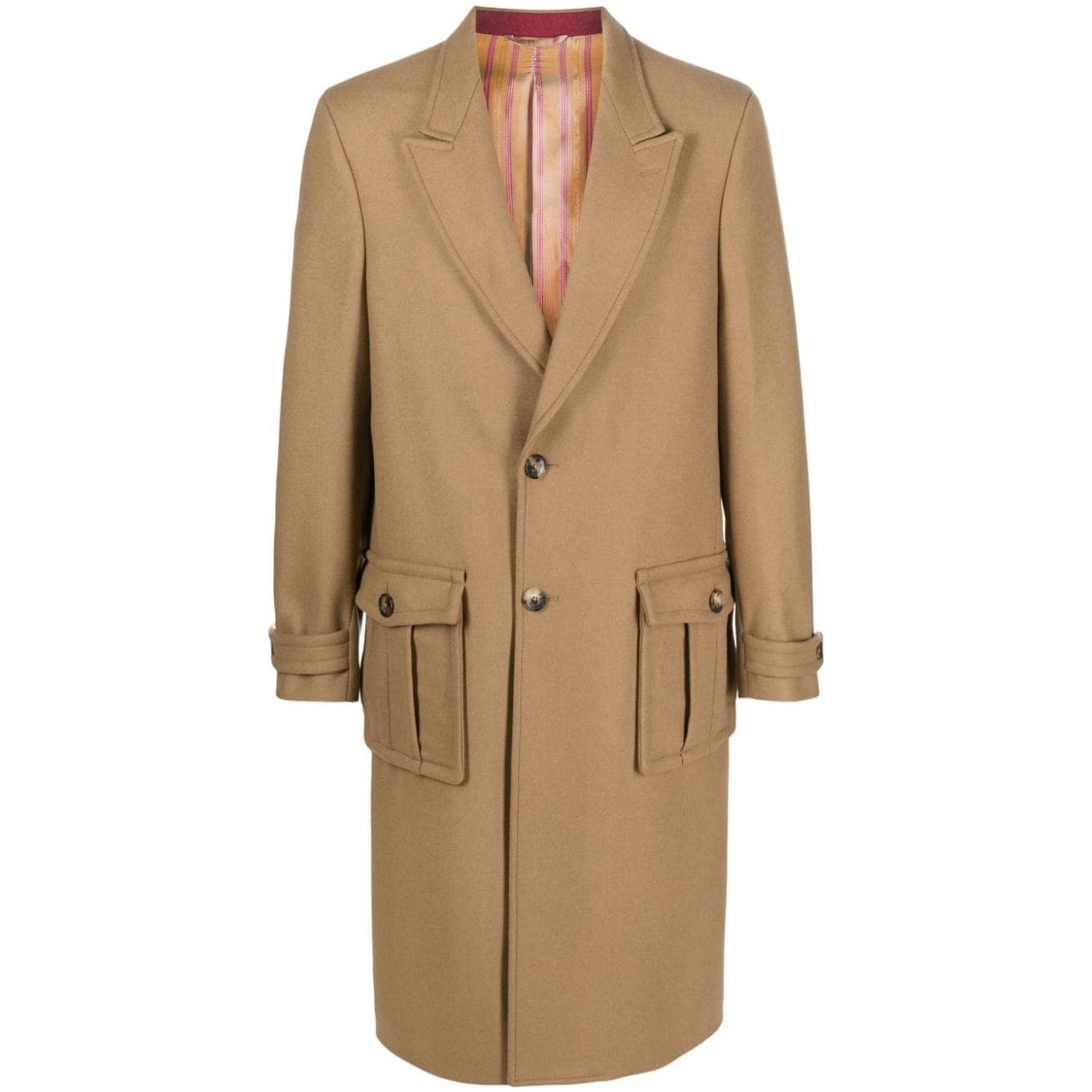 Etro Coats Beige Jackets Etro Rosy Brown