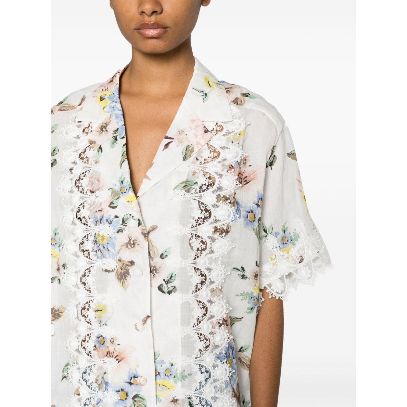 Zimmermann Shirts Blue Shirts Zimmermann Beige