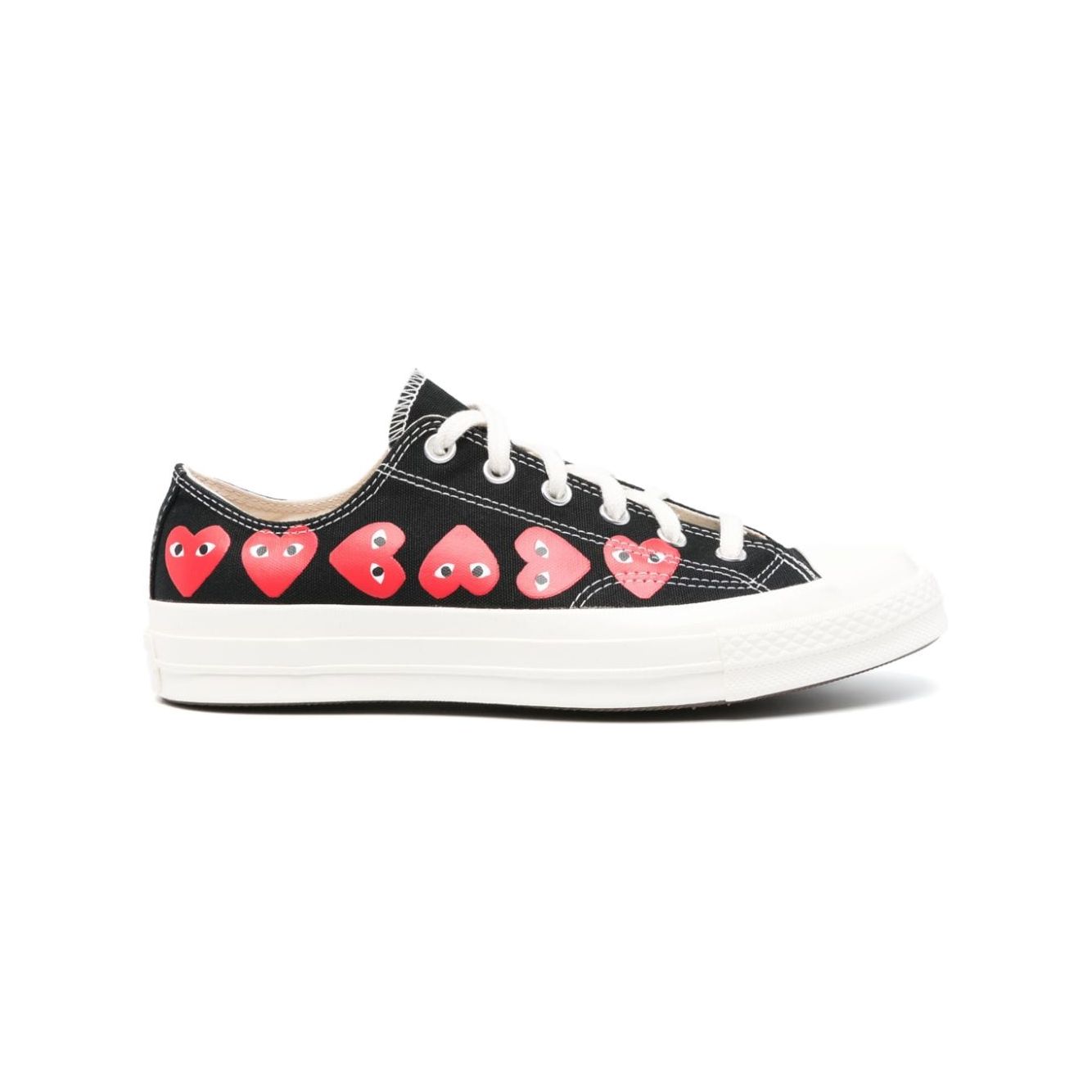 Comme des Garcons Sneakers Black Sneakers Comme Des Garcons Antique White
