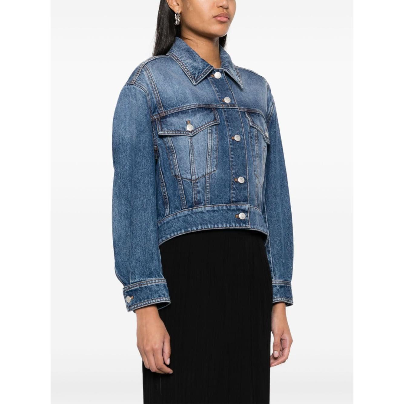 Alexander McQueen Coats Denim Jackets Alexander Mcqueen Dark Slate Gray