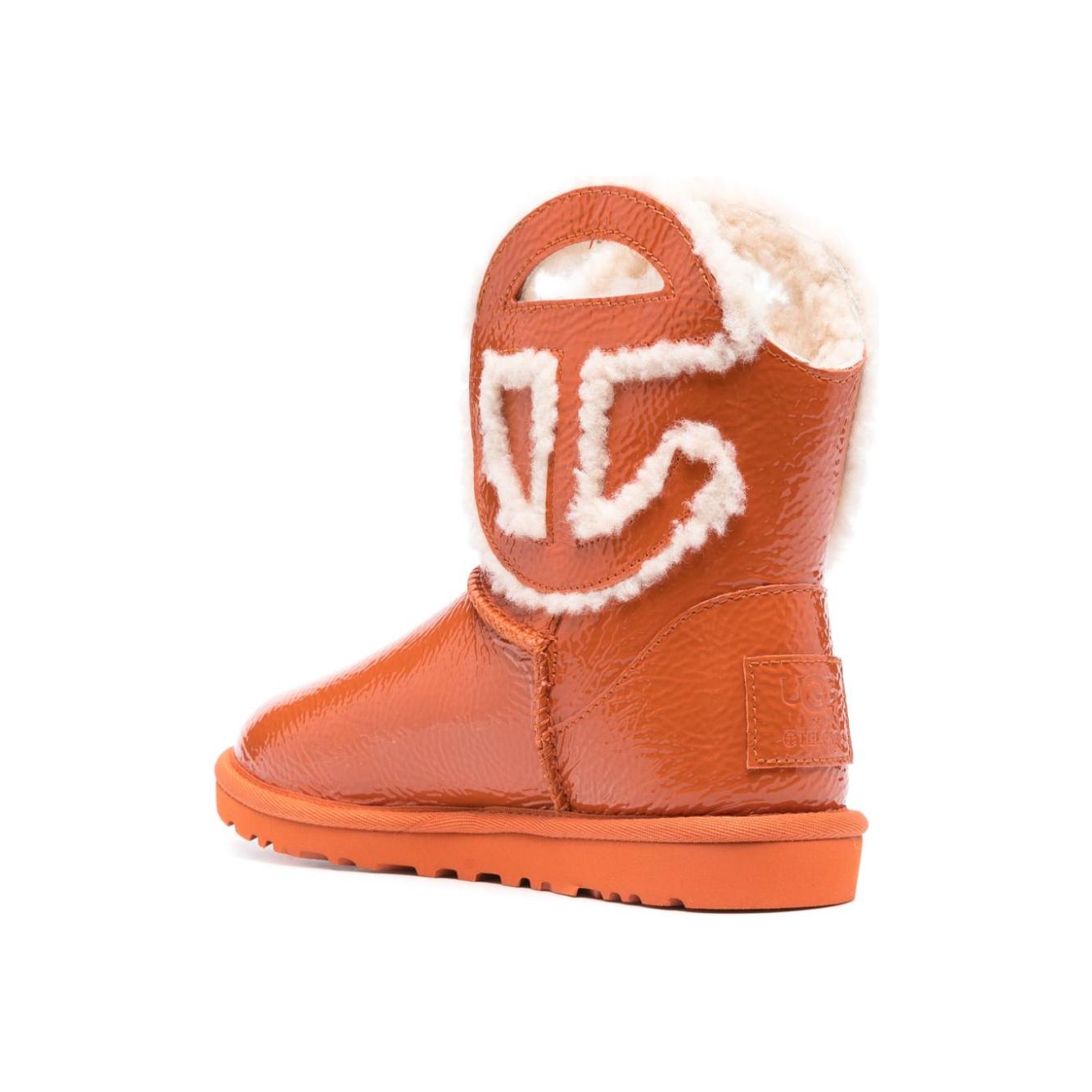 UGG X TELFAR Boots Orange Boots Ugg X Telfar Chocolate