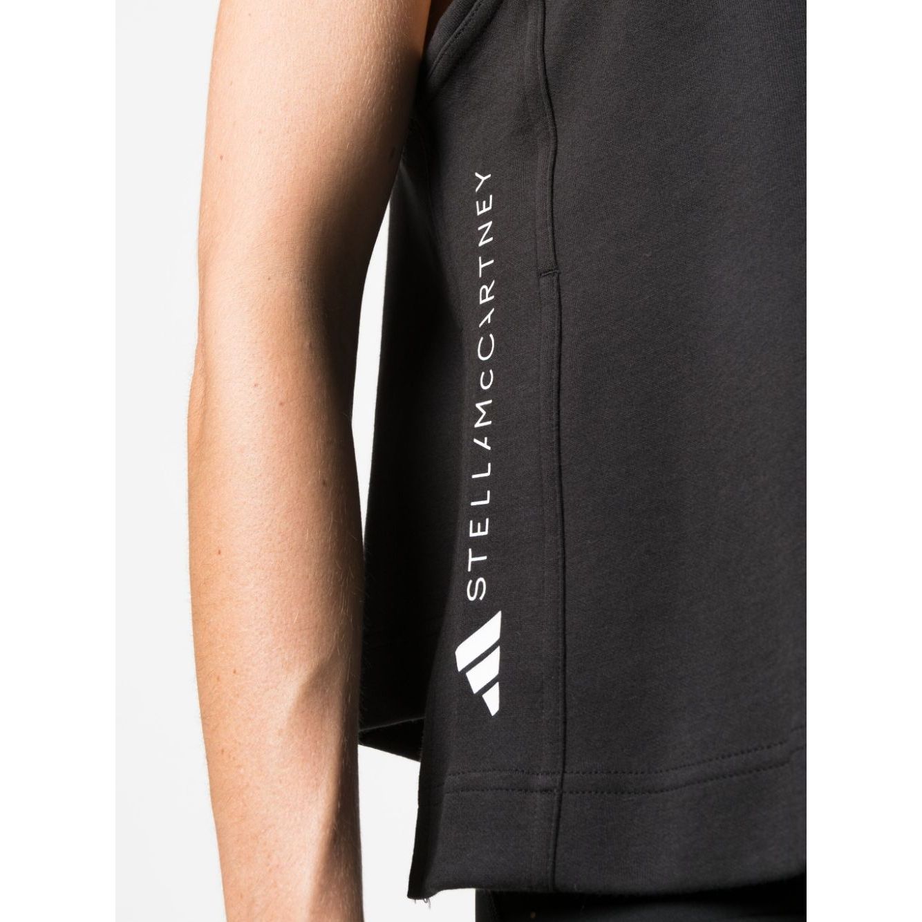 Adidas By Stella McCartney Top Black Topwear
