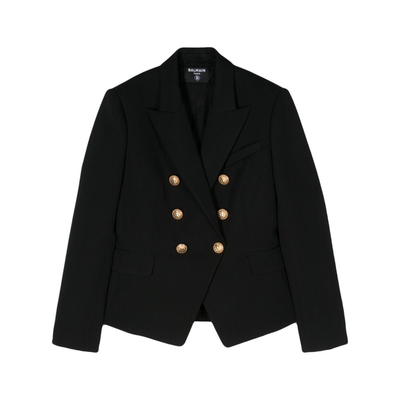 Balmain Jackets Black Jackets Balmain Black