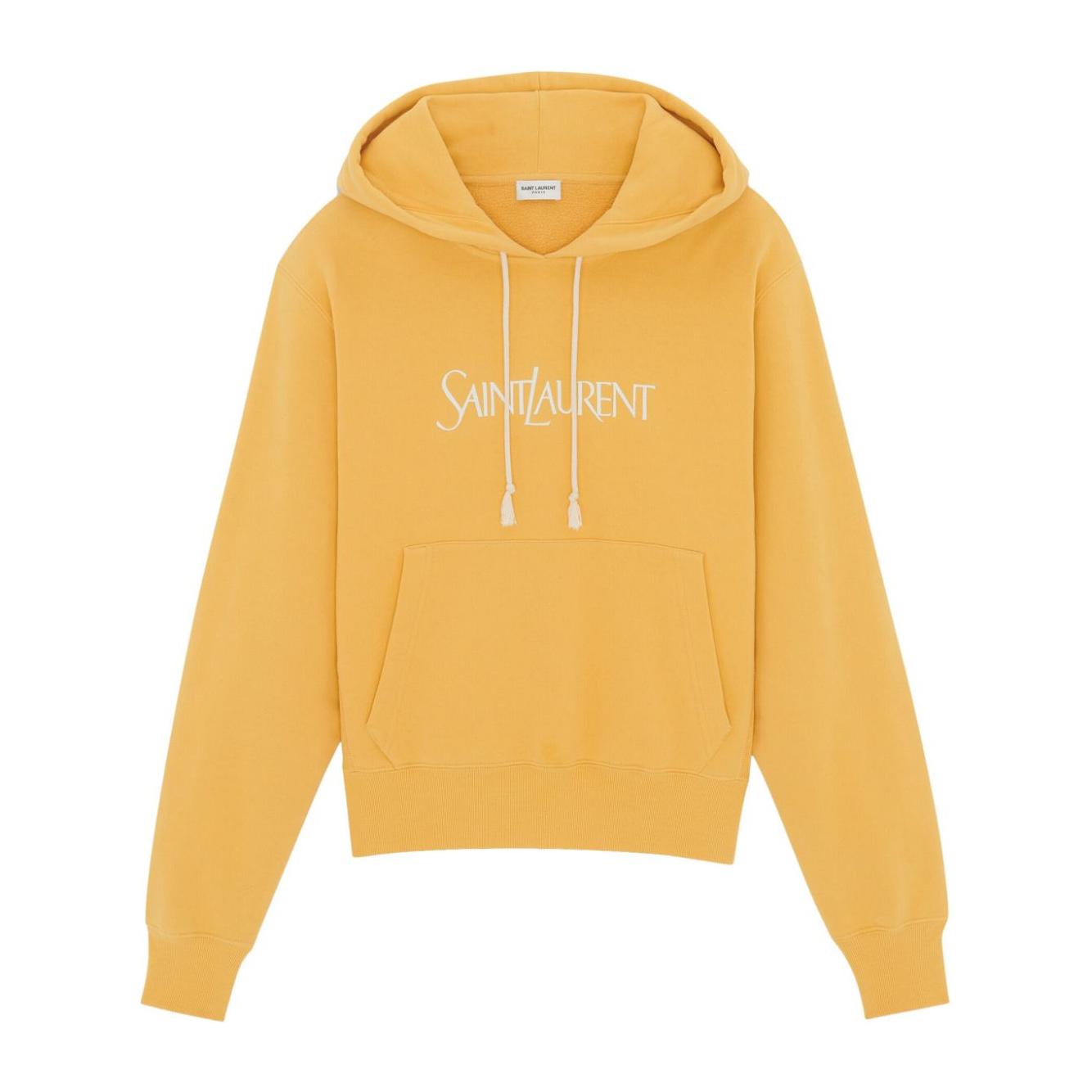 Saint Laurent Sweaters Yellow Topwear Saint Laurent Sandy Brown