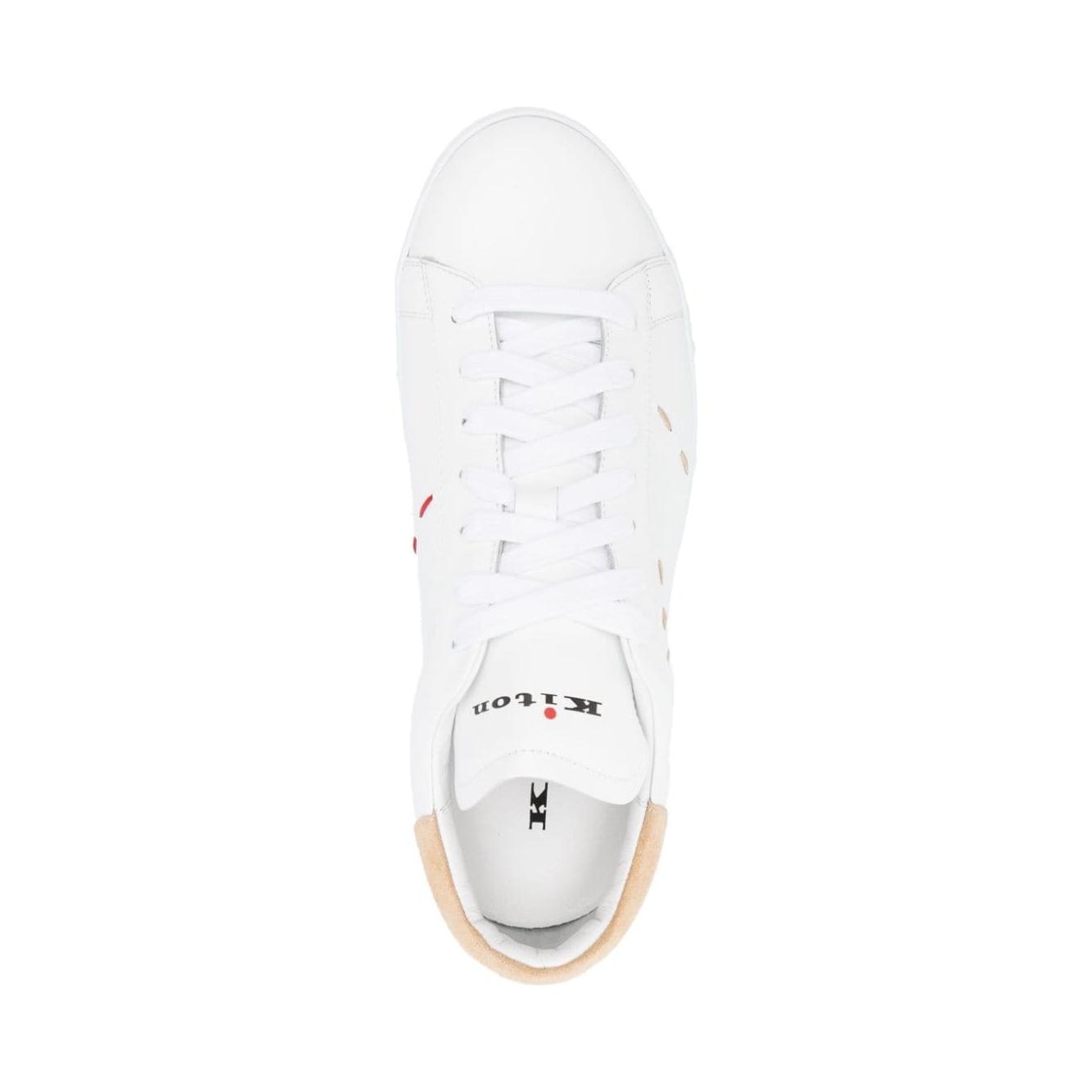 Kiton Sneakers White Sneakers Kiton White Smoke