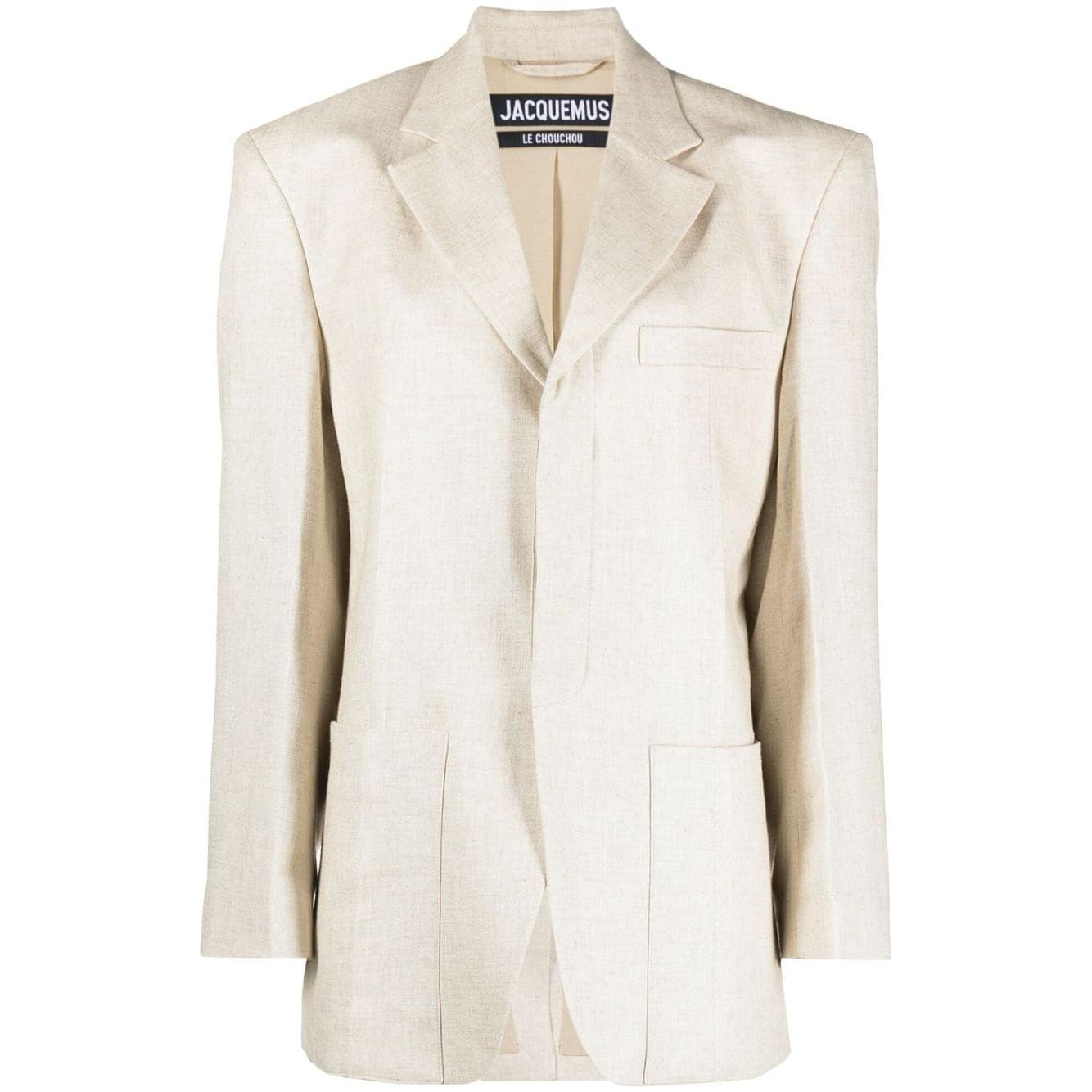 JACQUEMUS Jackets Beige Jackets JACQUEMUS Antique White