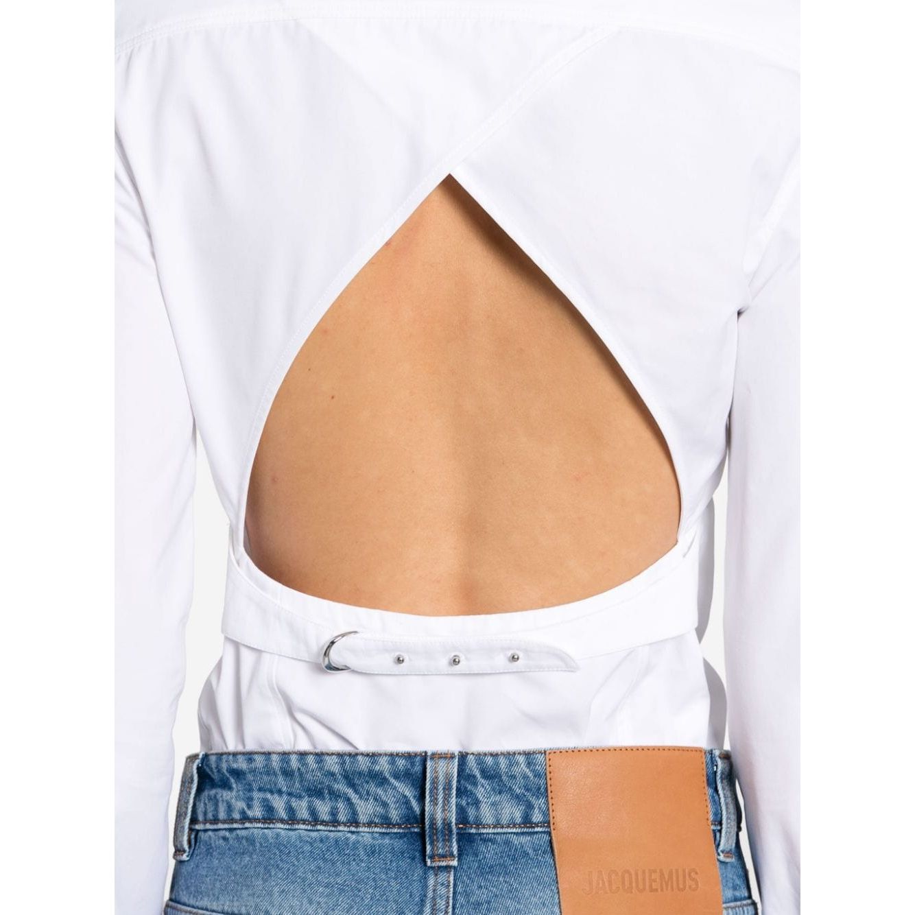 JACQUEMUS Shirts White 241SH0641520100