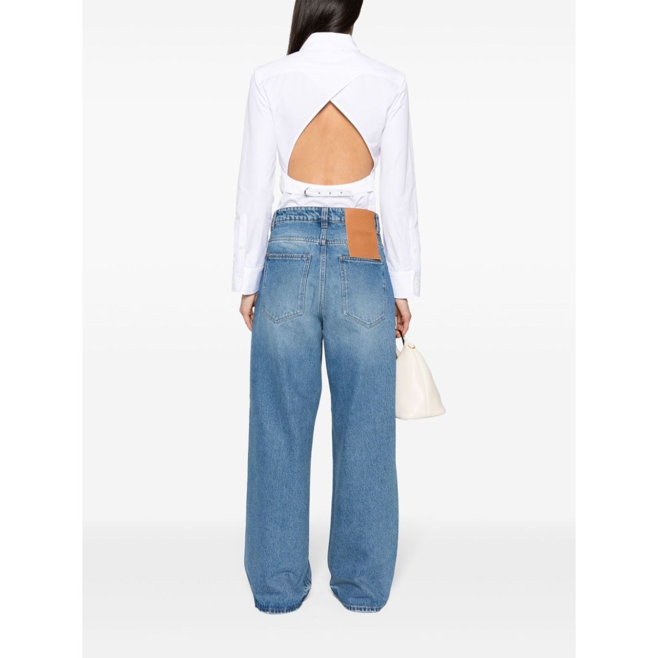 JACQUEMUS Shirts White 241SH0641520100