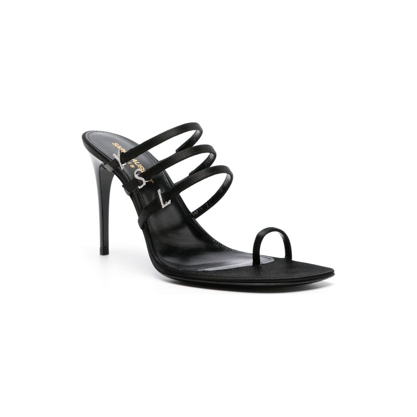 Saint Laurent Sandals Black Sandals Saint Laurent Dark Slate Gray
