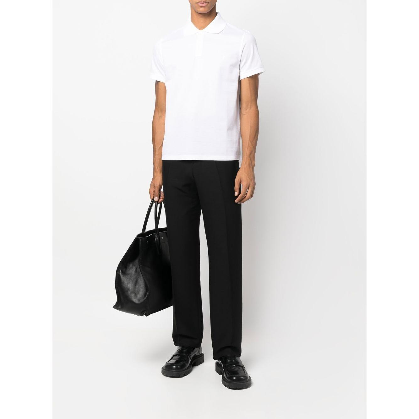 Saint Laurent T-shirts and Polos White Topwear Saint Laurent White Smoke