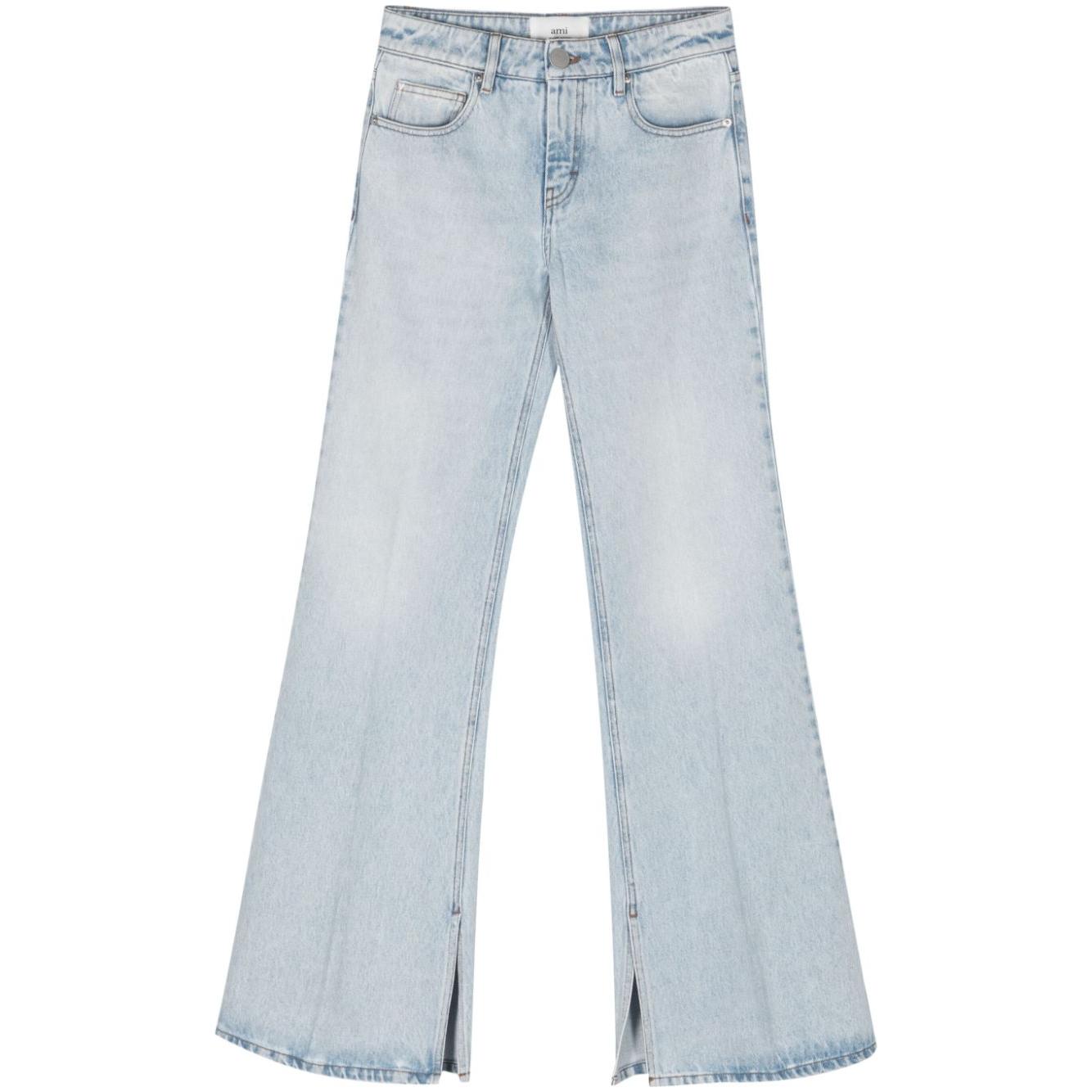 Ami Paris Jeans Clear Blue Jeans Ami Paris Light Gray