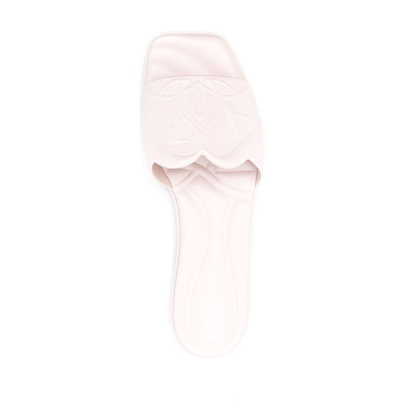 Alexander McQueen leather slides Sandals