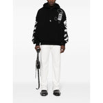 Off White 90's Logo Skate straight-leg jeans OMYA177S24DEN0010202
