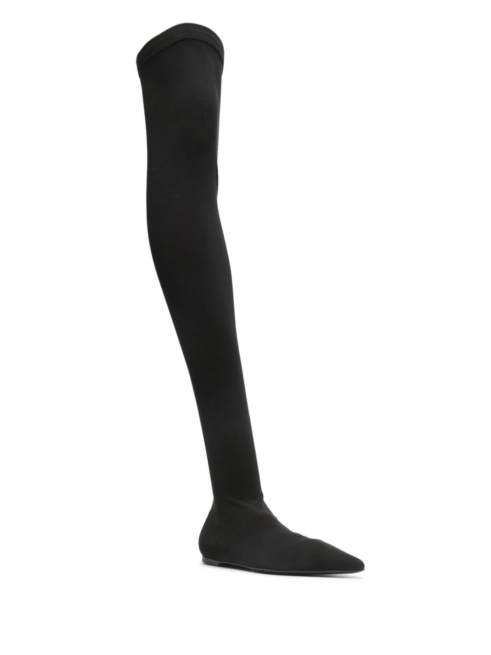 Dolce & Gabbana Thigh high boots Boots Dolce & Gabbana Dark Slate Gray