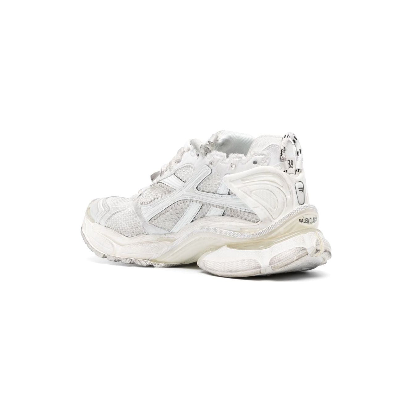 Balenciaga runner logo-embroidered sneakers Sneakers Balenciaga Light Gray