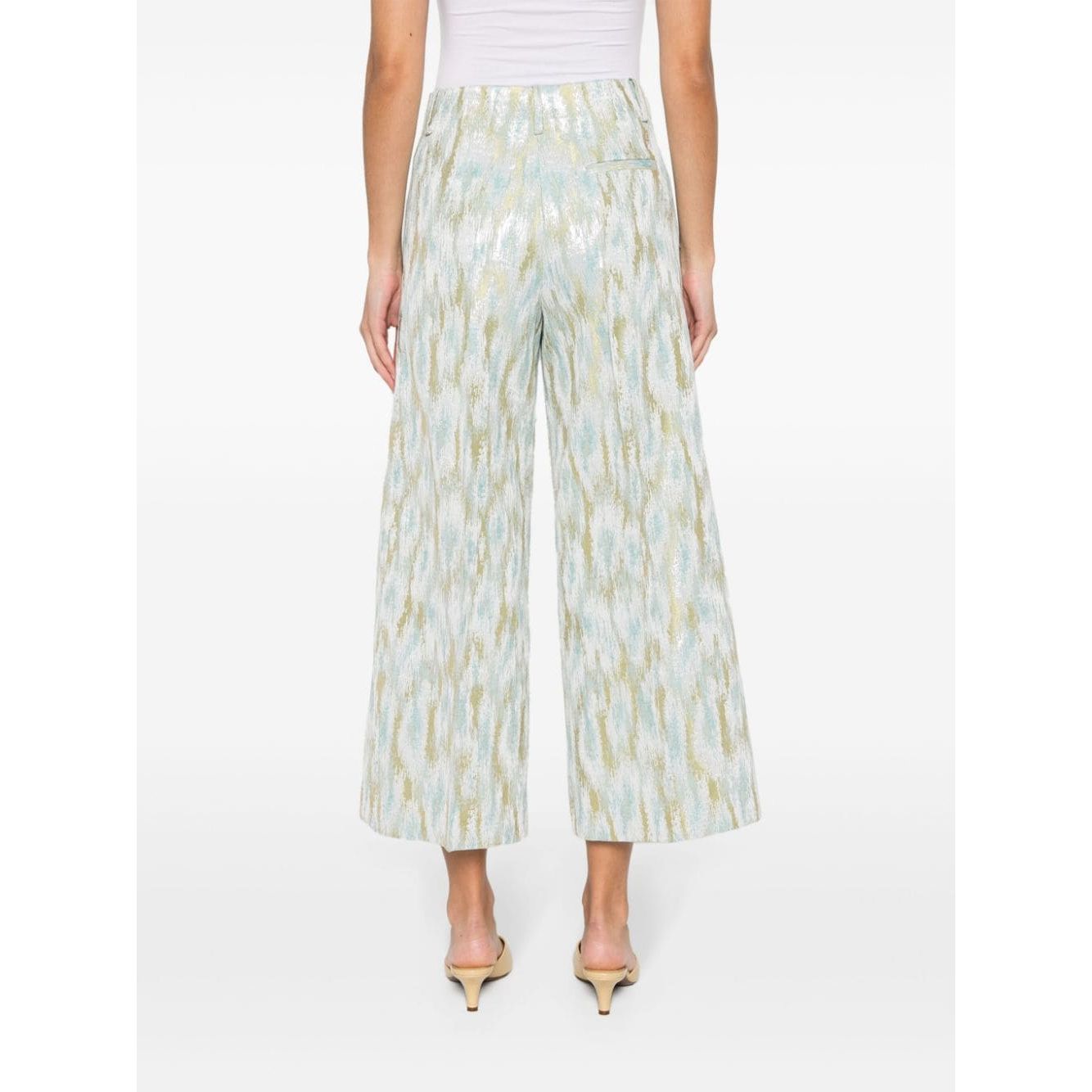 Erika Cavallini Semi-Couture Trousers MultiColour Trousers