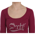 Exte Crystal Embellished Long Sleeve Casual Top TSH3911-38