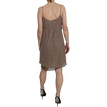 PINK MEMORIES Cotton Green Spaghetti Strap A-line Mini Dress TSH3473-46