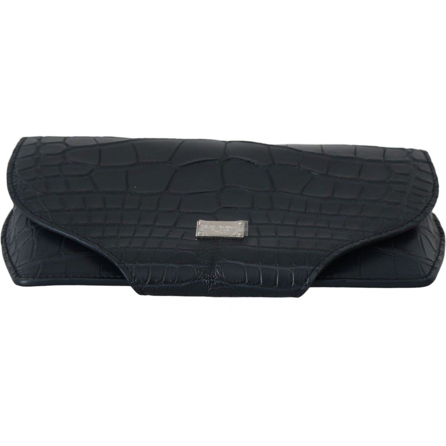 Dolce & Gabbana Blue Crocodile Eyewear Sunglasses Case Cover Pouch VAS8610