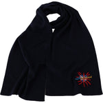 Dolce & Gabbana Blue #DGLovesLondon Wrap Shawl Wool Scarf MS5647